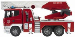 Bruder 3590 Scania Brandweerwagen Ladderwagen