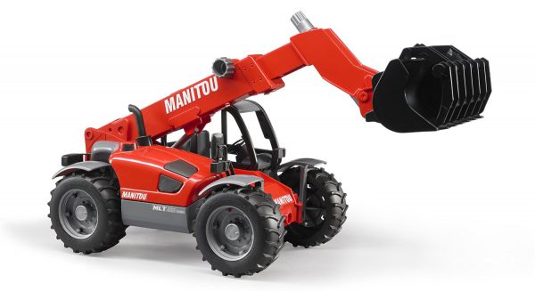 Bruder 2125 Telescooplader Manitou MLT633 verreiker