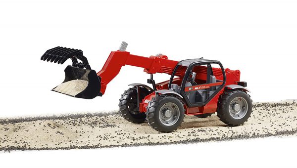 Bruder 2125 Telescooplader Manitou MLT633 verreiker