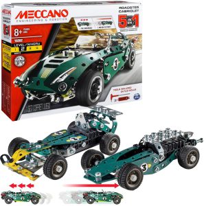 Meccano 18202 Racewagen Roadster Constructieset 5-in-1