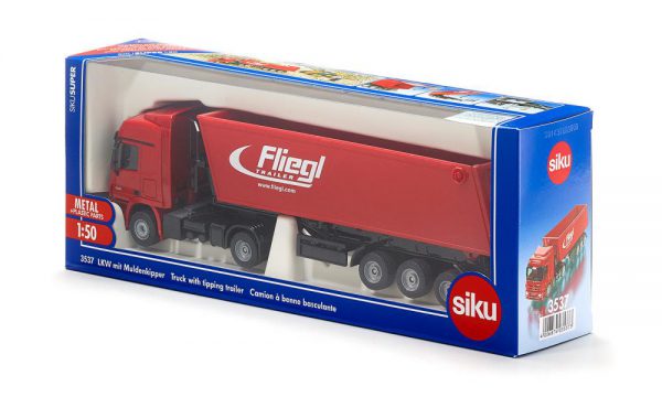 Siku 3537 Vrachtwagen met kipper-oplegger 1 : 50