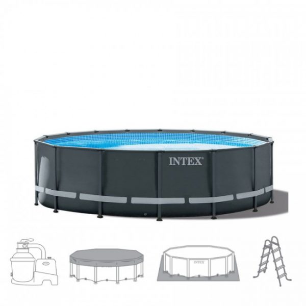 Intex 26326 Zwembad Ultra-XTR Frame-Pool diameter 488x122cm.