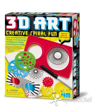 4M Crea Hobby- en Knutseldoos 3D Art Creative Spiral Fun