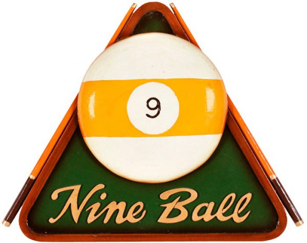 3D schilderij Nine Ball