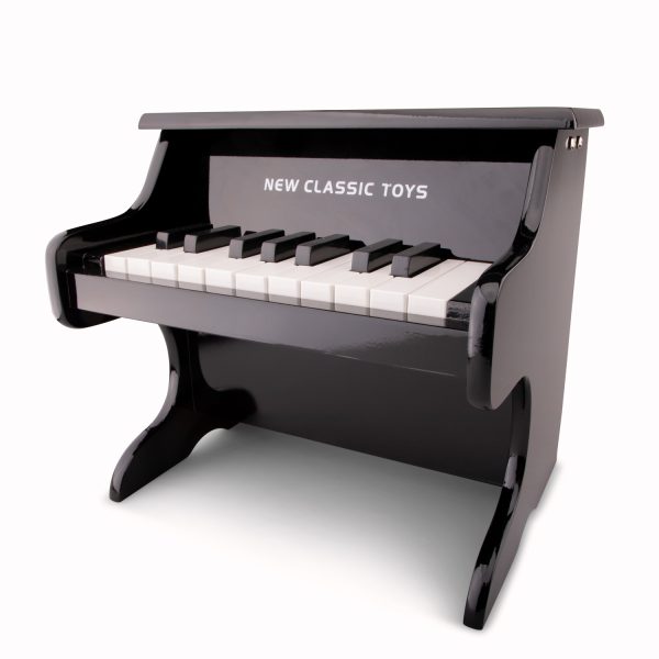 Piano zwart 18-toetsen kinderpiano
