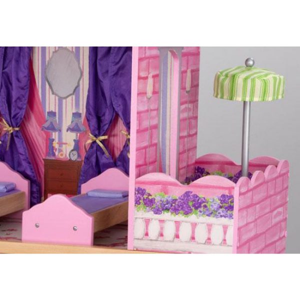 Poppenhuis / Barbiehuis Mijn droomvilla-4