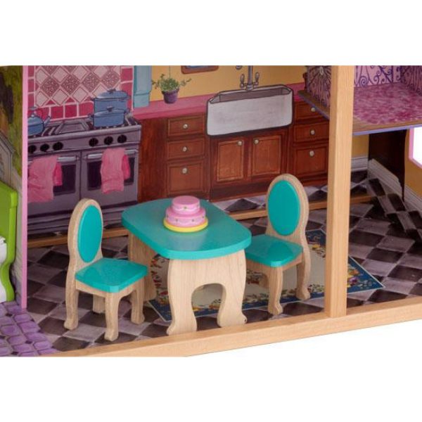Poppenhuis / Barbiehuis Mijn droomvilla-6