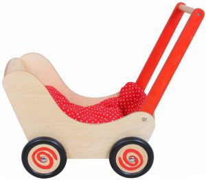 Poppenwagen Simply for Kids Rood