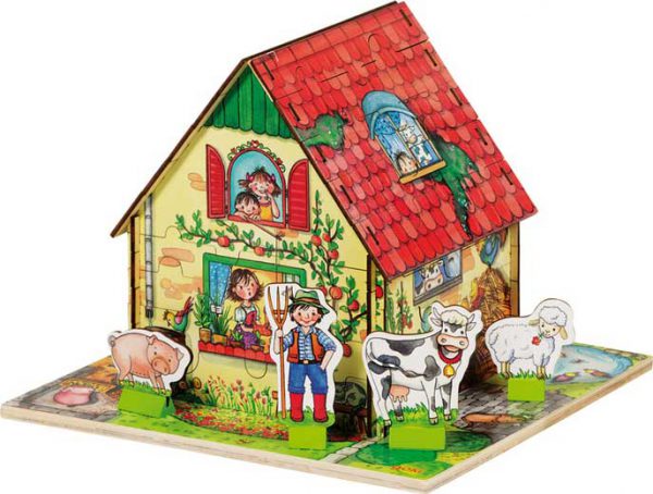 3-D puzzel "Mijn boerderij"