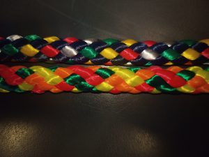 Het echte Springtouw Retro touw in iedere lengte multi color