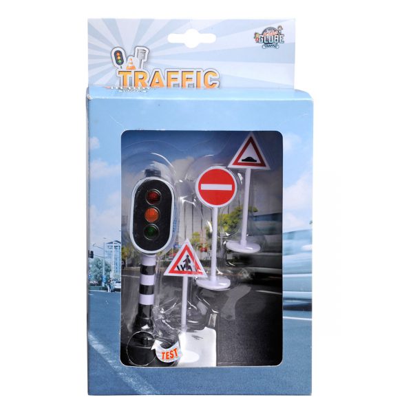 Traffic Signs Verkeerslicht Stoplicht incl 3 verkeersborden