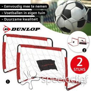 voetbaldoel_dunlop, voetbalgoal_duo set_ SpeelActiief.