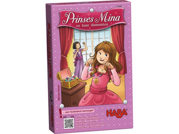 Prinses Mina en haar diamanten - Memoryspel