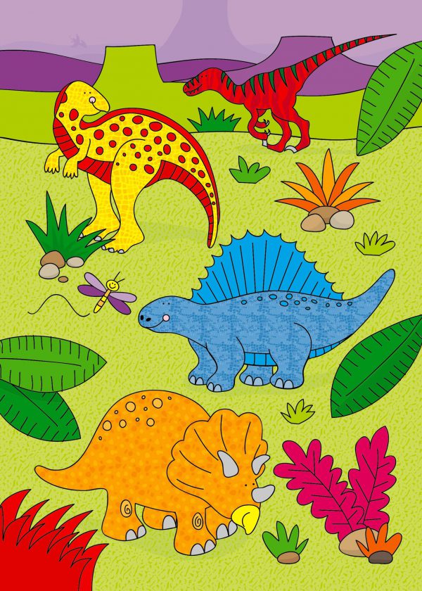 Water Magic Dinosaurs - Kleuren met water