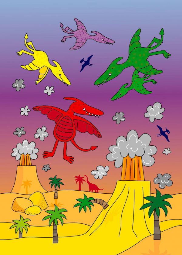Water Magic Dinosaurs - Kleuren met water
