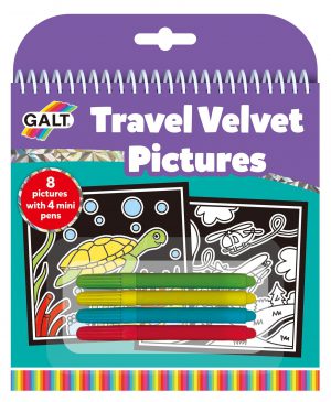 Knutselset Fluwelen schilderijtjes - Travel Velvet Pictures