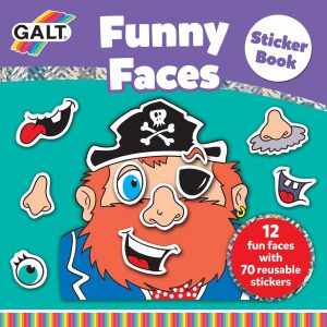 Stickerboek Funny Faces