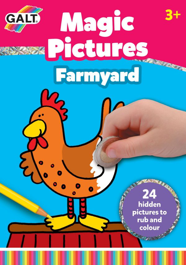 Toverkrasblok Magische plaatjes De Boerderij - Magic Picture Pad Farmyard