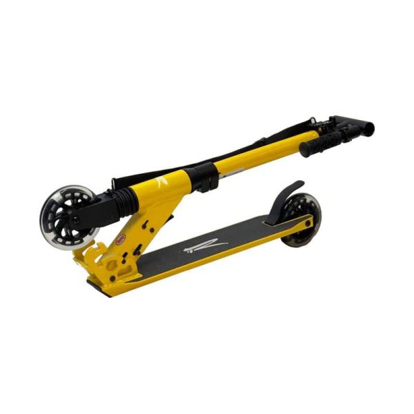 Rideoo Vouwstep HD heavy duty 120mm Yellow City-scooter