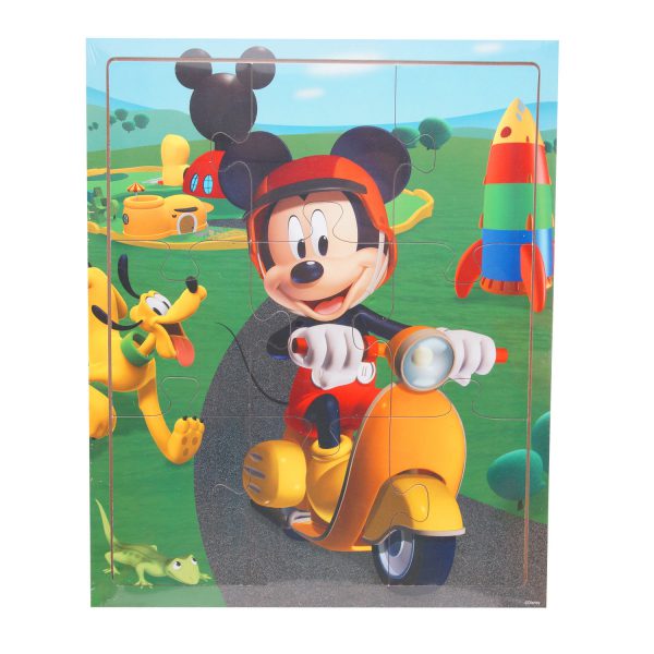 Houten puzzel Disney - 4 assorti