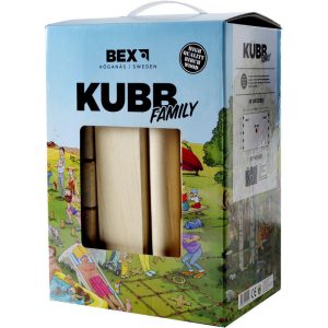 Kubb Family berkenhout in colourbox BEX