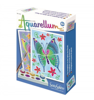 Aquarellum Mini Vlinders - Knutselpakket Schilderen Sentosphere