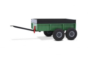 BERG Tandem trailer XL green skelter aanhangwagen