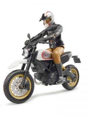 Bruder 63051 Ducati Scrambler Desert Sled motorfiets