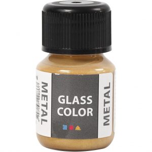 Glasverf Glass Color Metal - 35 ml.-Goud