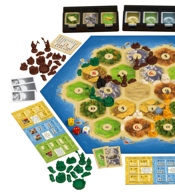 Kolonisten van Catan Uitbreiding Steden en ridders 5/6 spelers - Bordspel