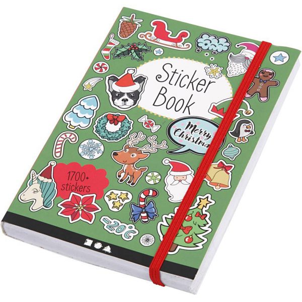 Stickerboek Kerst 80 pagina's