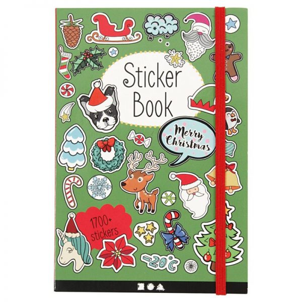 Stickerboek Kerst 80 pagina's