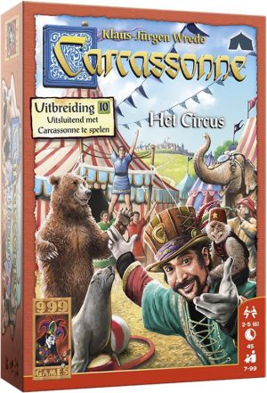 Carcassonne Uitbreiding Het circus - Bordspel