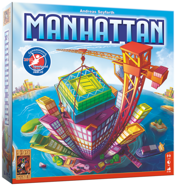 Manhattan Bordspel Familiespel 999GAMES