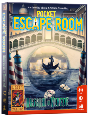 Pocket escape Room: Diefstal in Venetie
