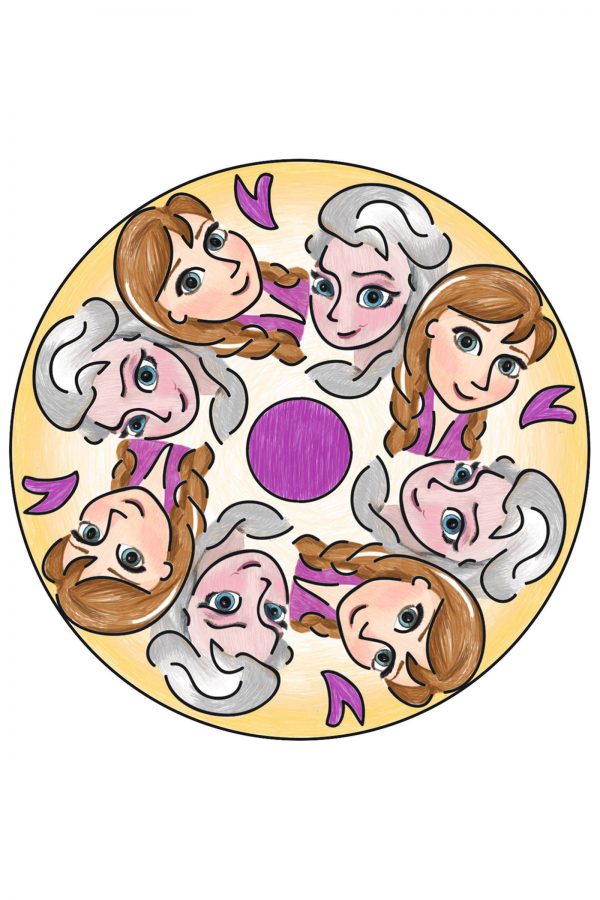 Mini Mandala designer Frozen