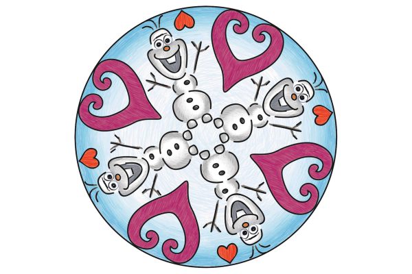 Mini Mandala designer Frozen