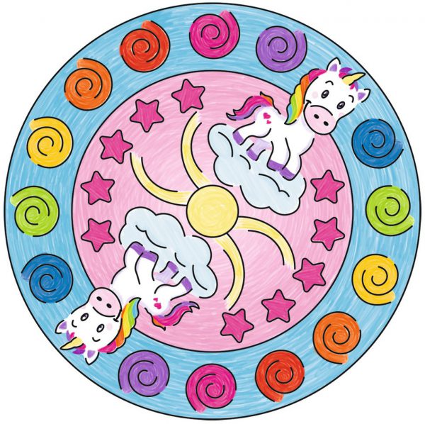 Mini Mandala designer Unicorn