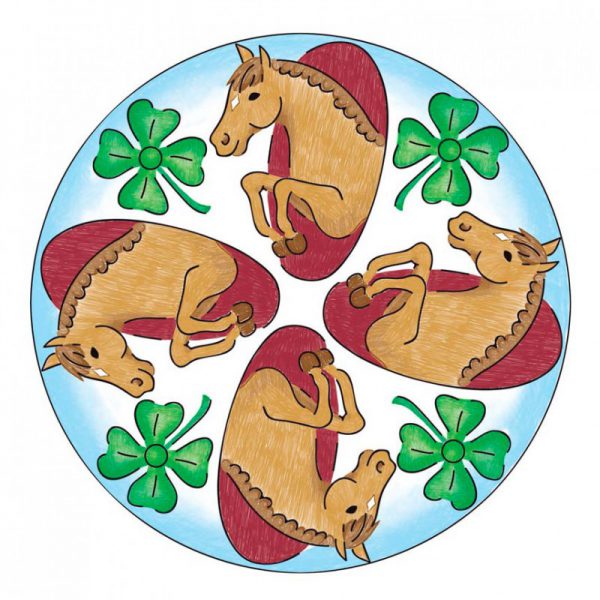 Original Mandala designer Horses
