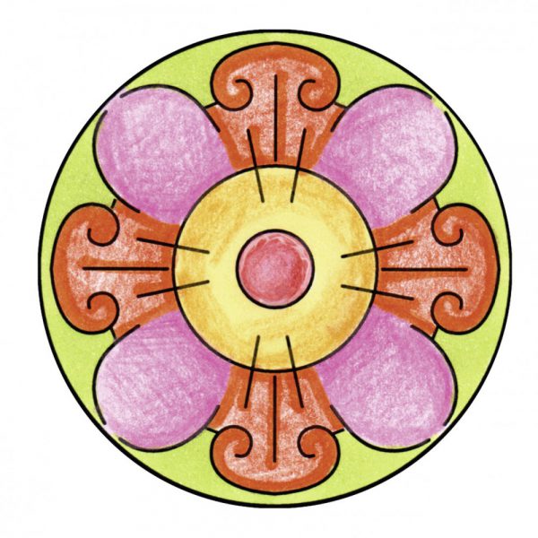 Original Mandala designer Romantic