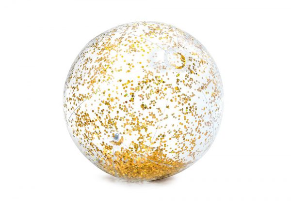 Strandbal Glitter Intex Transparent Glitter Beach Ball