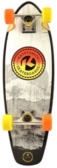 Skateboard Kryptonics Fade Gray 27"