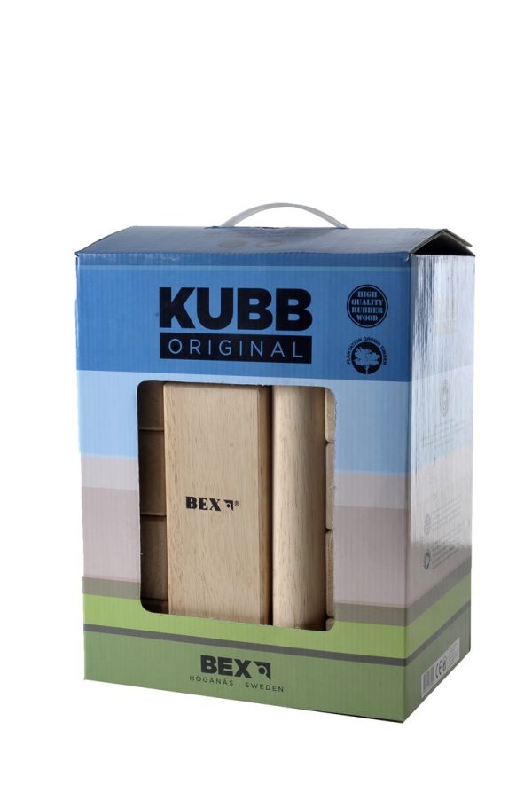 Kubb Original Bex Rubberwood Vikingspel