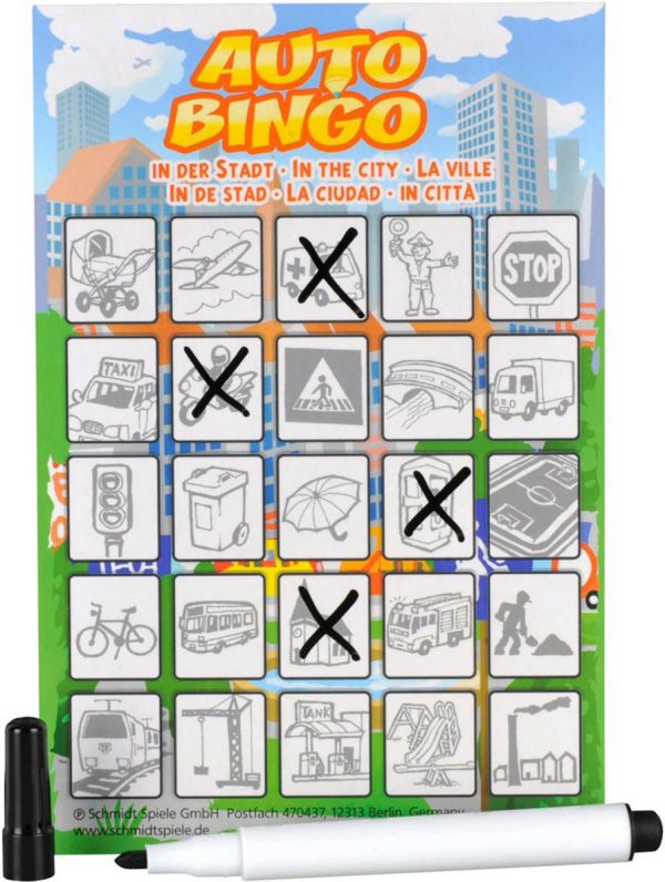 Auto bingo - Zoekspel