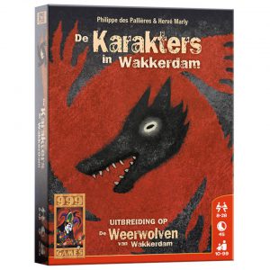 De Weerwolven van Wakkerdam; Karakters - Kaartspel
