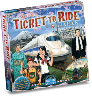 Ticket to Ride Japan/Italy Uitbreidingsset Familiespel