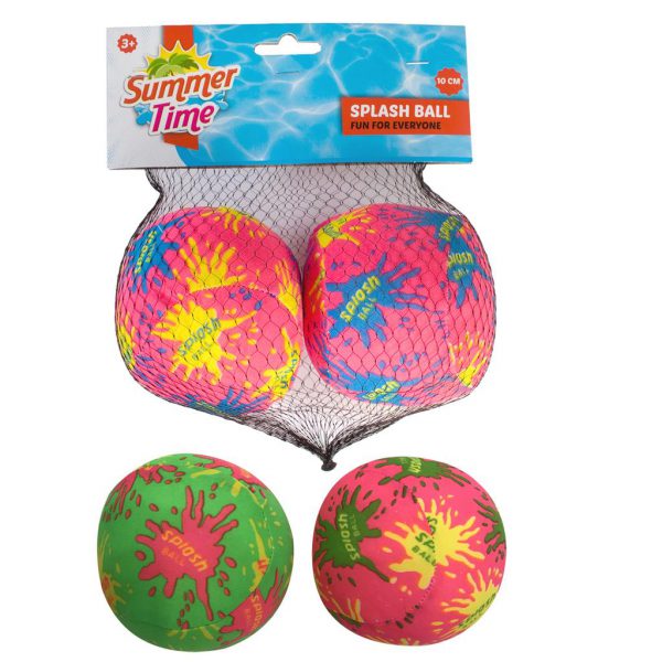 Summertime splashball 2-pack diameter-10cm.