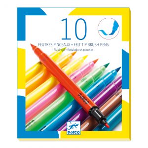 Djeco Viltstiften Dubbelpunters Neon 10-kleuren