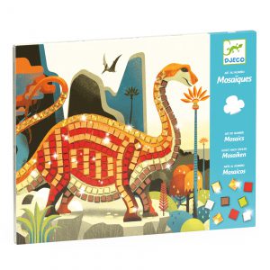 Djeco Mozaiek-op-nummer - Dinosaurussen Knutselpakket