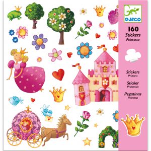 Djeco Stickers Prinses 160-stuks